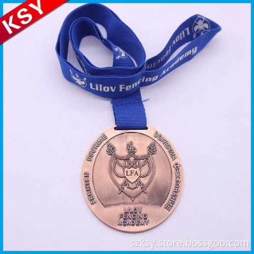 Short Time Delivery Quality Assurance High Quality Swimming Spuare Metal Sports Medals